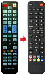AA59-00446A SAMSUNG afstandsbediening - productfoto