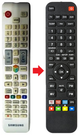 AA59-00563A SAMSUNG afstandsbediening - productfoto