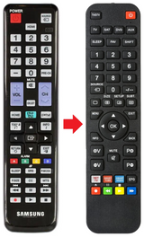 AA59-00628A SAMSUNG afstandsbediening - productfoto