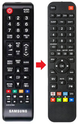 AA59-00786A SAMSUNG afstandsbediening - productfoto