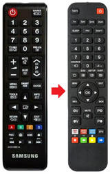AA59-00851A SAMSUNG afstandsbediening - productfoto