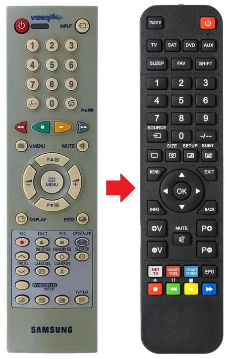 AA64-01985A SAMSUNG afstandsbediening - productfoto