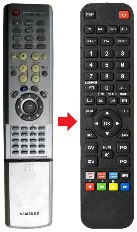AH59-01169B SAMSUNG afstandsbediening - productfoto