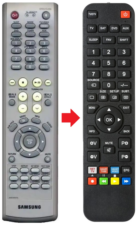 AH59-01510B SAMSUNG afstandsbediening - productfoto