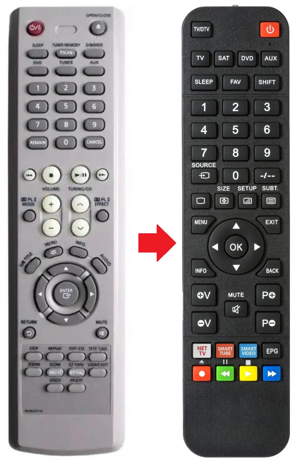 AH59-01511A SAMSUNG afstandsbediening - productfoto