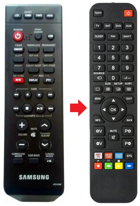 AH59-01646F SAMSUNG afstandsbediening - productfoto