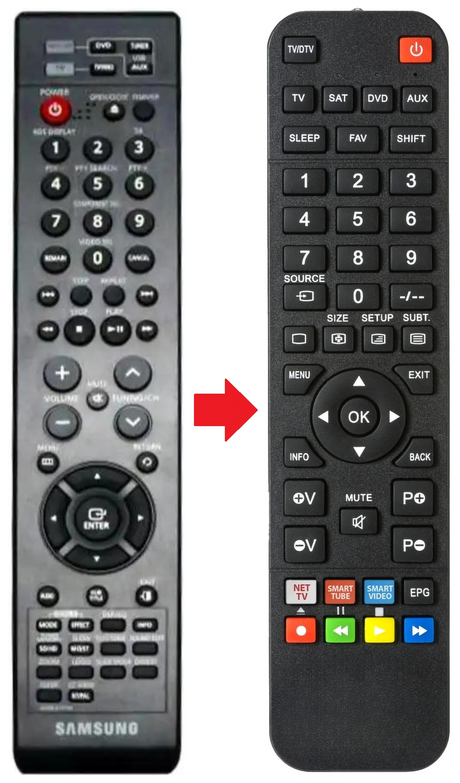 AH59-01778E SAMSUNG afstandsbediening - productfoto