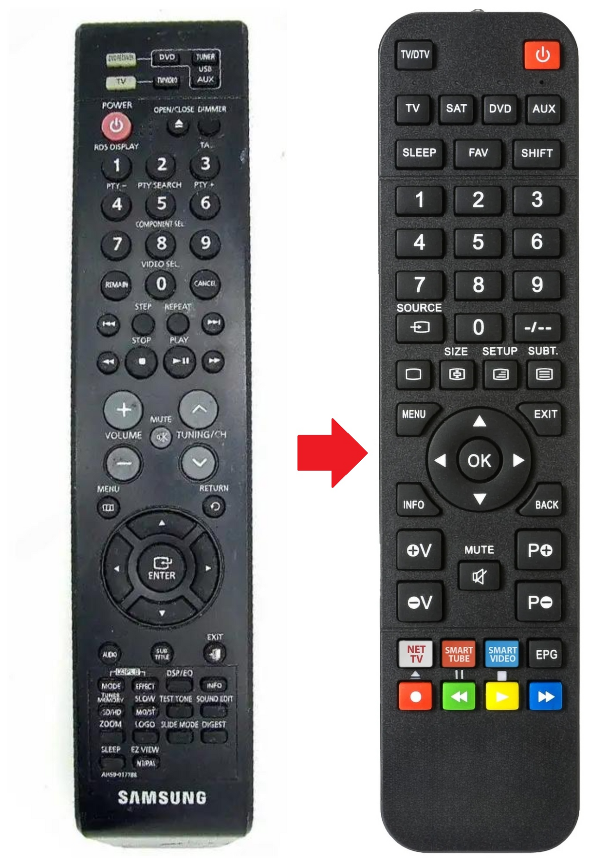 AH59-01778R SAMSUNG afstandsbediening - productfoto
