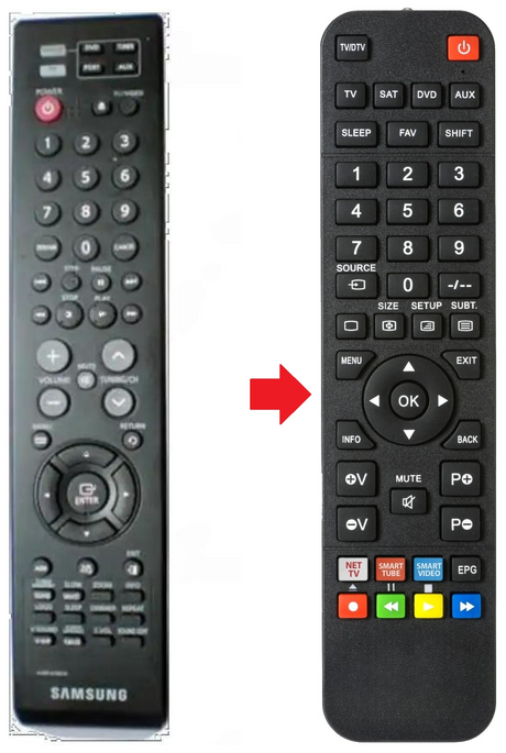 AH59-01907K SAMSUNG afstandsbediening - productfoto