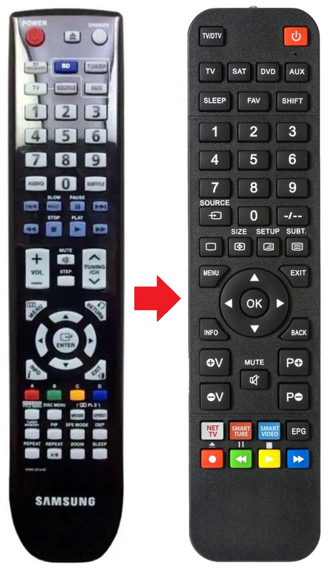 AH59-02144S SAMSUNG afstandsbediening - productfoto