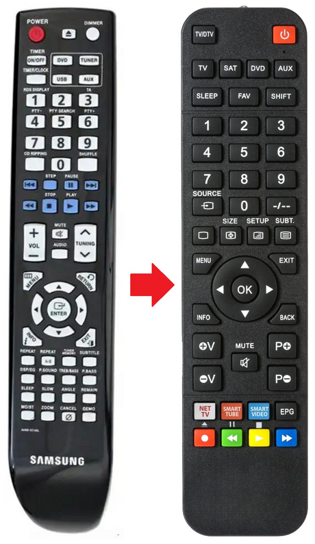AH59-02146L SAMSUNG afstandsbediening - productfoto