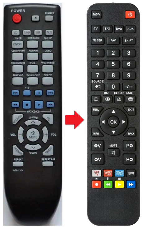 AH59-02147K SAMSUNG afstandsbediening - productfoto
