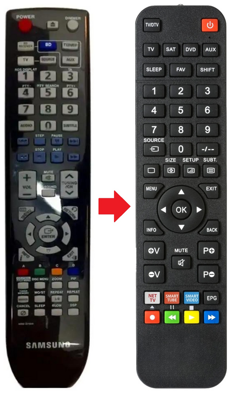 AH59-02194A SAMSUNG afstandsbediening - productfoto