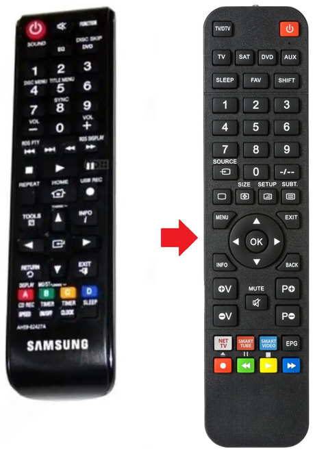 AH59-02427A SAMSUNG afstandsbediening - productfoto