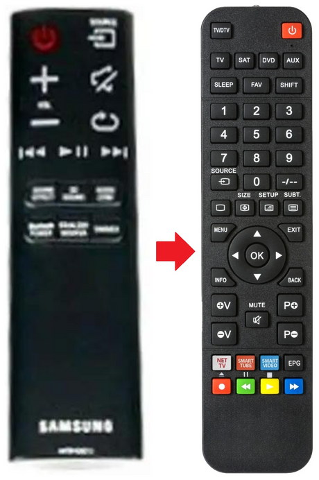 AH59-02631J SAMSUNG afstandsbediening - productfoto