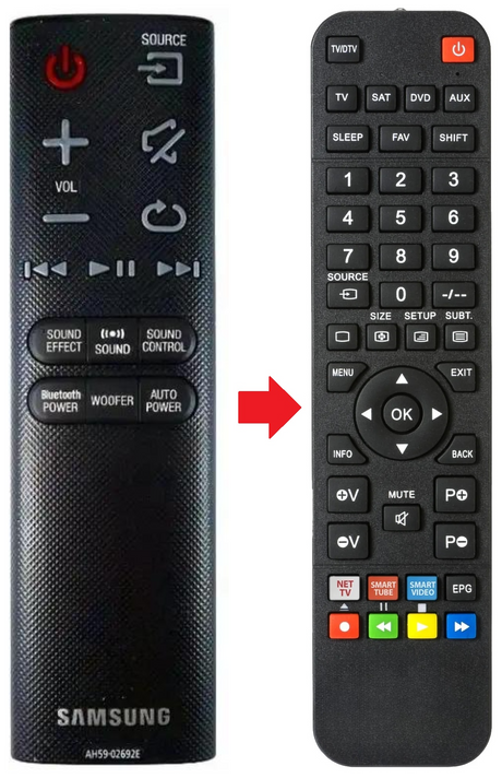 AH59-02692E SAMSUNG afstandsbediening - productfoto