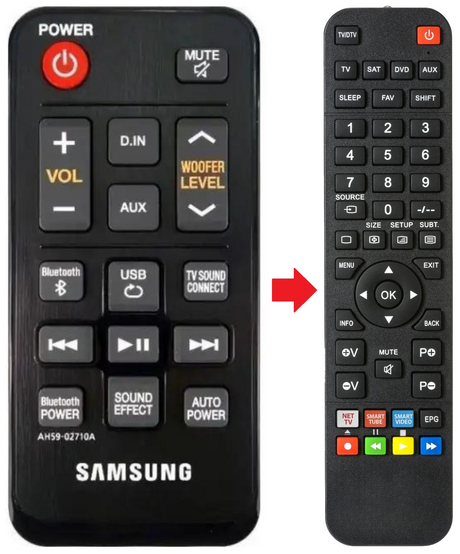 AH59-02710A SAMSUNG afstandsbediening - productfoto
