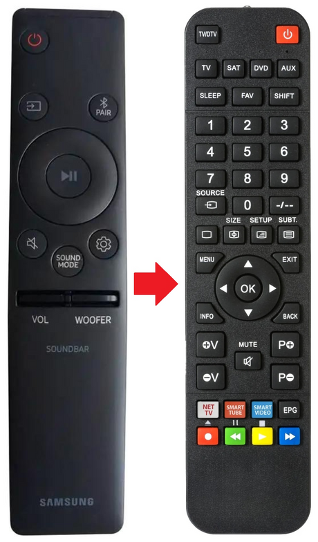 AH59-02767A SAMSUNG afstandsbediening - productfoto