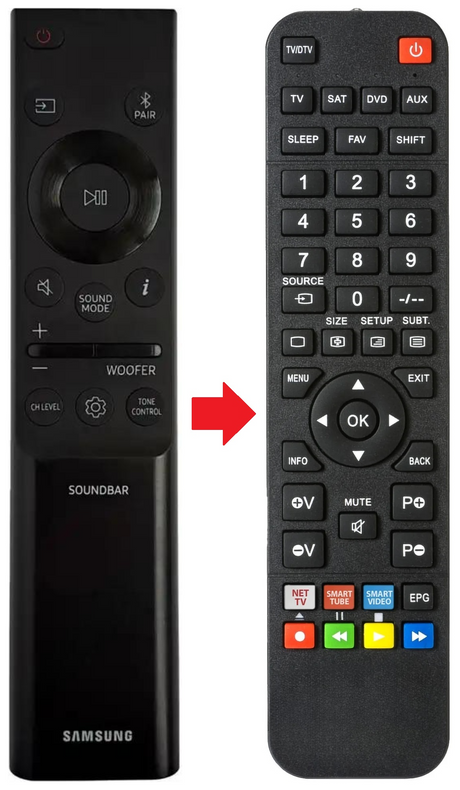 AH81-15047A SAMSUNG afstandsbediening - productfoto