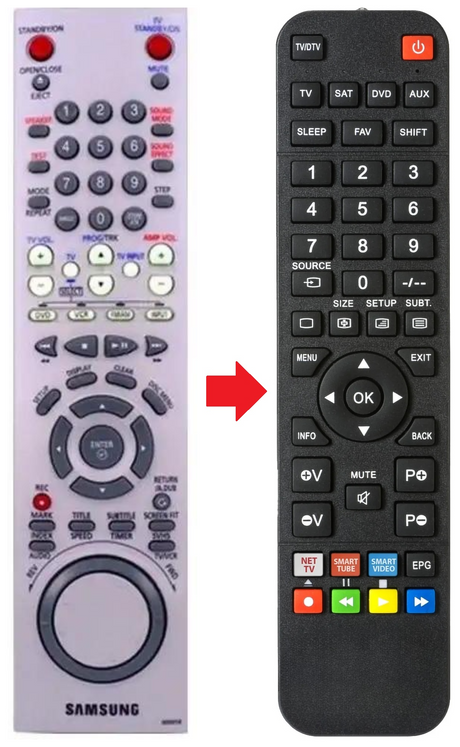AK59-00005B SAMSUNG afstandsbediening - productfoto
