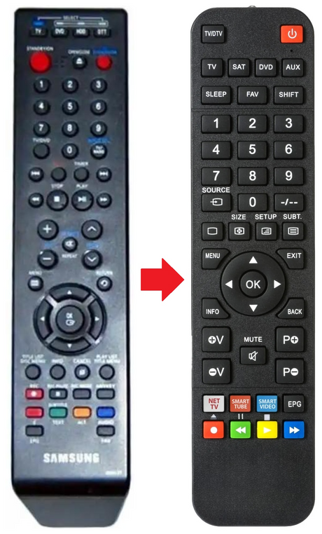 AK59-00053T SAMSUNG afstandsbediening - productfoto