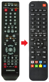 AK59-00062B SAMSUNG afstandsbediening - productfoto