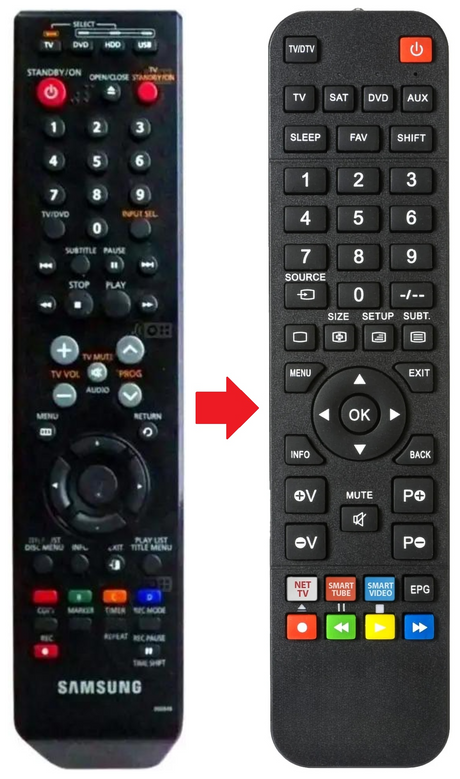 AK59-00084B SAMSUNG afstandsbediening - productfoto