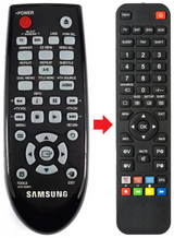 AK59-00084V SAMSUNG afstandsbediening - productfoto