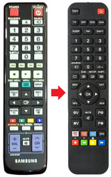 AK59-00104R SAMSUNG afstandsbediening - productfoto