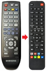 AK59-00133A SAMSUNG afstandsbediening - productfoto