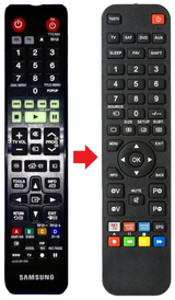 AK59-00139A SAMSUNG afstandsbediening - productfoto