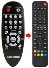 AK59-00156A SAMSUNG afstandsbediening - productfoto