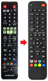 AK59-00164A SAMSUNG afstandsbediening - productfoto