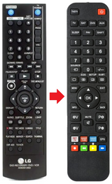 AKB31238703 LG afstandsbediening - productfoto
