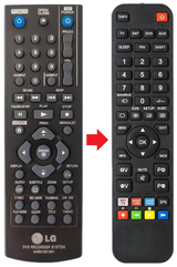 AKB31621901 LG afstandsbediening - productfoto