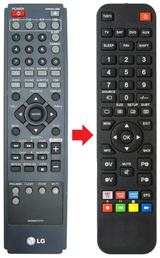 AKB32273701-V-2018 LG afstandsbediening - productfoto
