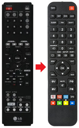 AKB36087603 LG afstandsbediening - productfoto