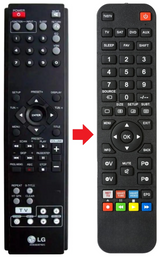 AKB36087605 LG afstandsbediening - productfoto