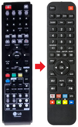 AKB54052902 LG afstandsbediening - productfoto