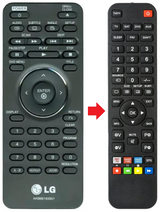 AKB68183501 LG afstandsbediening - productfoto