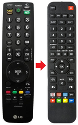 AKB69680409 LG afstandsbediening - productfoto