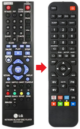 AKB72033902 LG afstandsbediening - productfoto
