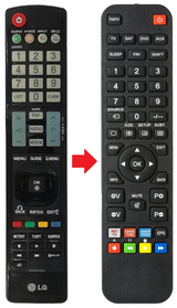 AKB72914209 LG afstandsbediening - productfoto