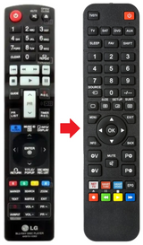 AKB73115301 LG afstandsbediening - productfoto