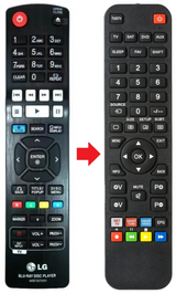 AKB73375501 LG afstandsbediening - productfoto