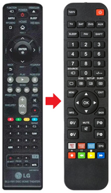 AKB73597101 LG afstandsbediening - productfoto