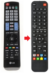 AKB73615307 LG afstandsbediening - productfoto
