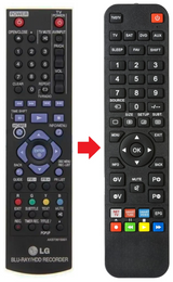 AKB73615501 LG afstandsbediening - productfoto