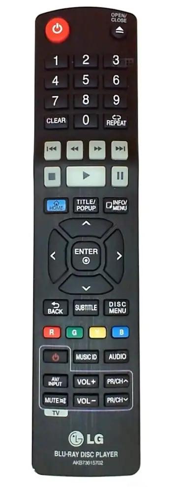 AKB73615702 LG afstandsbediening