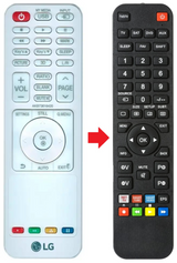 AKB73616420 LG afstandsbediening - productfoto